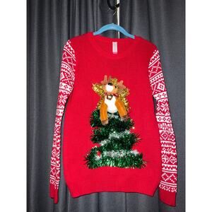 Ugly Christmas Sweater Xmas Size Medium